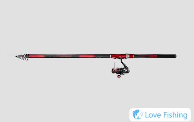 Rock fishing rod