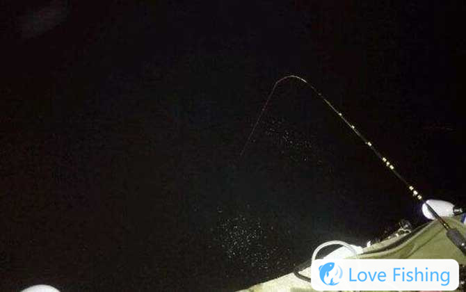 Raft fishing