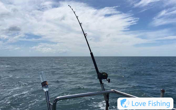 Fishing on the sea