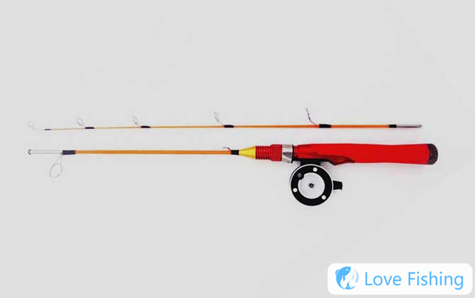 Ice fishing rod